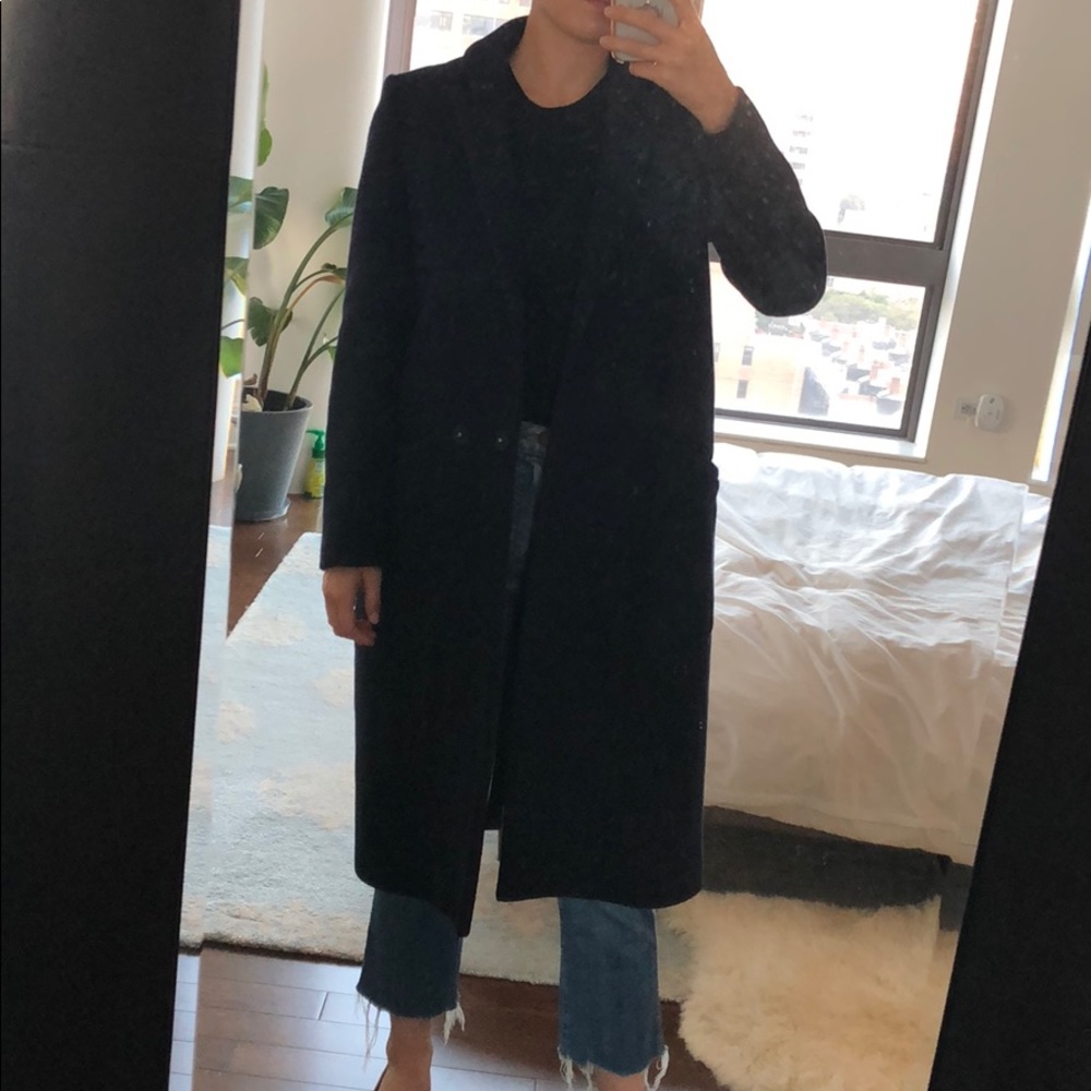 Whistles Navy Coat - More Photos (Not For Sale)